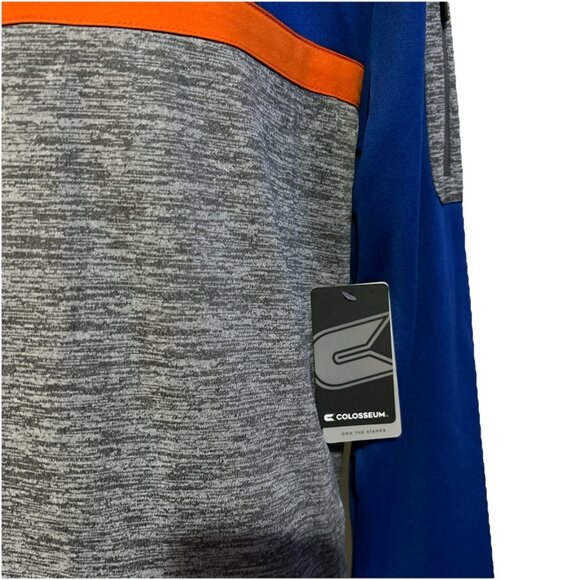 NEW Boise State BSU Broncos Colosseum 1/4 Full Zip Sweatshirt Men's L - Picture 4 of 11